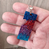 Glitter Color Pendant Necklace (2)