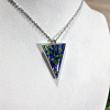 rushed glass triangle pendant (1)
