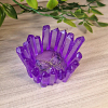 Handmade Purple Resin Butterfly Crystal Trinket Ring Bowl – handmade jewelry dish