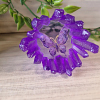 Handmade Purple Resin Butterfly Crystal Trinket Ring Bowl – handmade jewelry dish