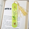 Resin Flower Floral Bookmark 1