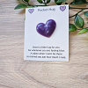 Purple Heart Resin Pocket Hug 3