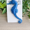 Blue Resin Seahorse Fridge Magnet