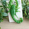 Green Glitter Scorpion Resin Fridge Magnet