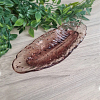 Handmade Bronze Flake Resin Trinket Tray – handmade jewelry dish
