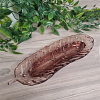Handmade Bronze Flake Resin Trinket Tray – handmade jewelry dish
