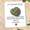 Green Glitter Gold Flake Resin Pocket Hug (4)