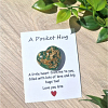 Green Glitter Gold Flake Resin Pocket Hug (2)