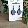 Irregular Glitter Galaxy Dangle Earrings Handmade Jewellery NZ