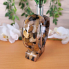 Earth Tone Stone Resin Heart Test Tube Flower Vase