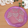 Elegant Large Pink Butterfly Resin Trinket Tray – resin trinket tray