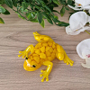 Yellow Resin Yellow Pebbles Resin Frog (4)