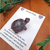 Small Brown Resin Turtle Pocket Hug