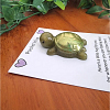 Gold Shimmer Glitter Resin Turtle Pocket Hug (1)