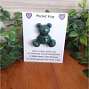 Green Resin Bear Pocket Hug New Zealand