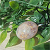 Faux Opal Pink Resin Necklace Pendant 2 (5)