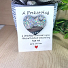 Silver Glitter Black Resin Heart Pocket Hug (2)