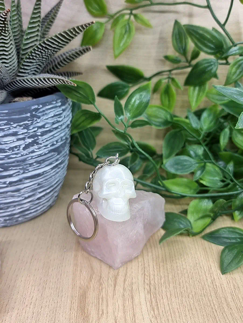 White Pebble And White Resin