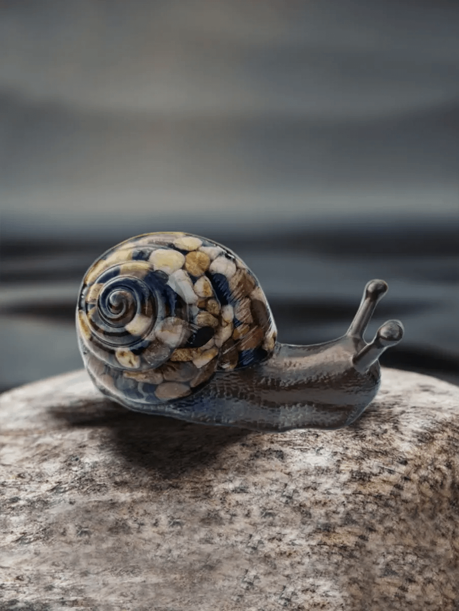 Resin snail