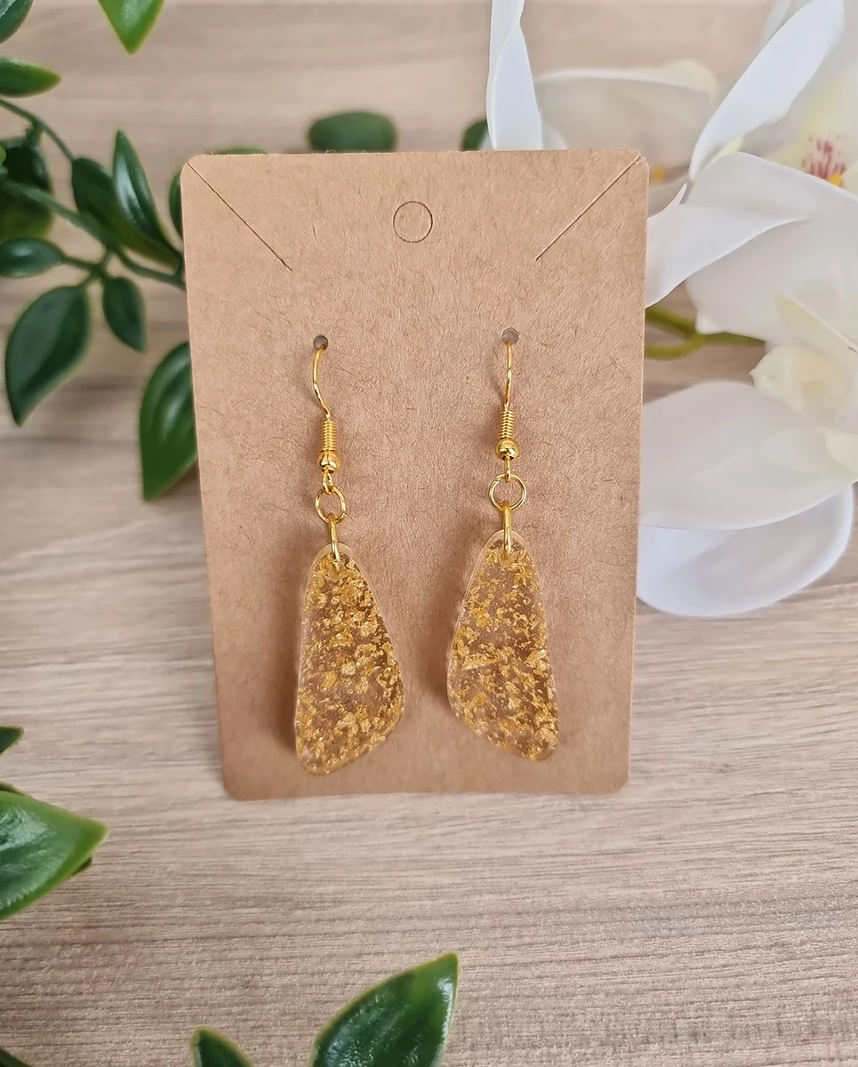 Gold Flake Jewellery nz 1